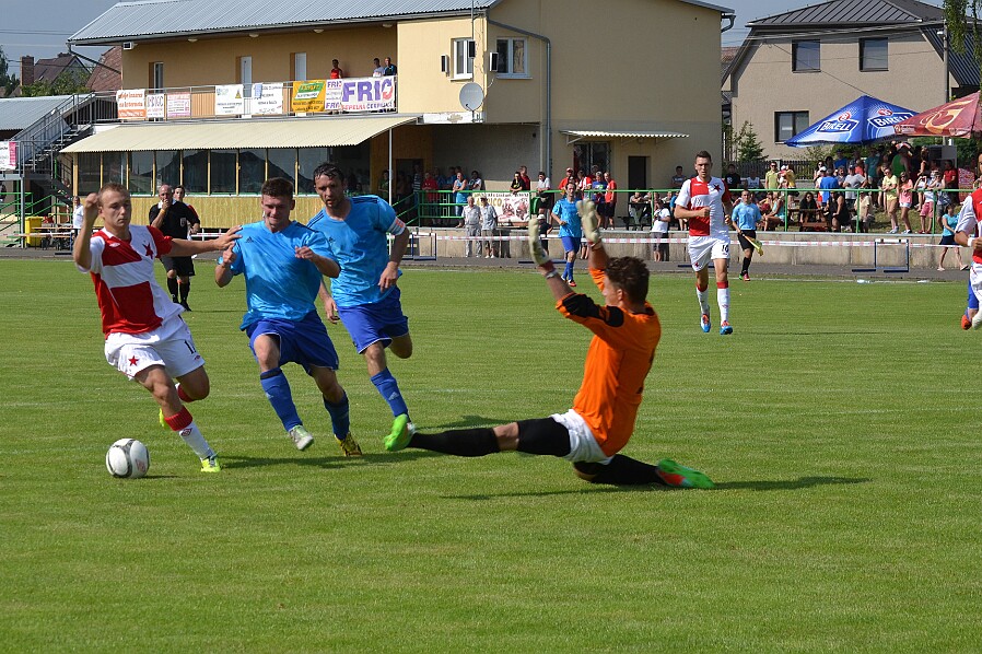 07.19 - Solnice - staré gardy Černíkovice a U19 Slavia Praha Exibiční utkání stará garda SK Solnice & Sokol Černíkovice a SK Solnice & Slavia Praha U19. © P. Reichl