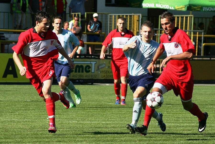 06.07 - KP VOTROK - Č.Kostelec Chlumec Votrok Krajský přebor TJ.Červený Kostelec- FK CHlumec n Cidl. 0 : 0 . Nezáživné utkaní. Autor Zdeněk Majer
