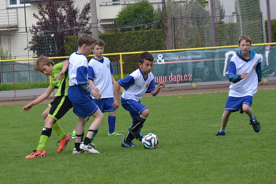 ZŠ Kostelec (žlutá) - ZŠ Masarykova Rychnov (bílá)