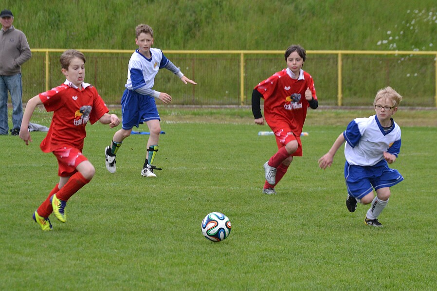 ZŠ Opočno (červená) - ZŠ Rychnov Masarykova (bílá)