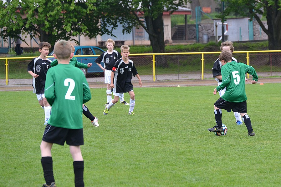 ZŠ Rokytnice (zelená) - ZŠ Dobruška (černá)