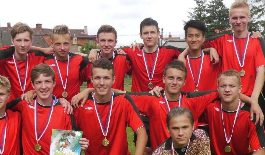 06.15 - Pohár KHK U17 Jaroměř - Olympia HK - Jičín Finále Poháru KHK U-17 hraný 15.6.16 v Jaroměři, zápas o 1. místo mezi Olympia Hradec Králové (bílé dresy) a SK Jičín...