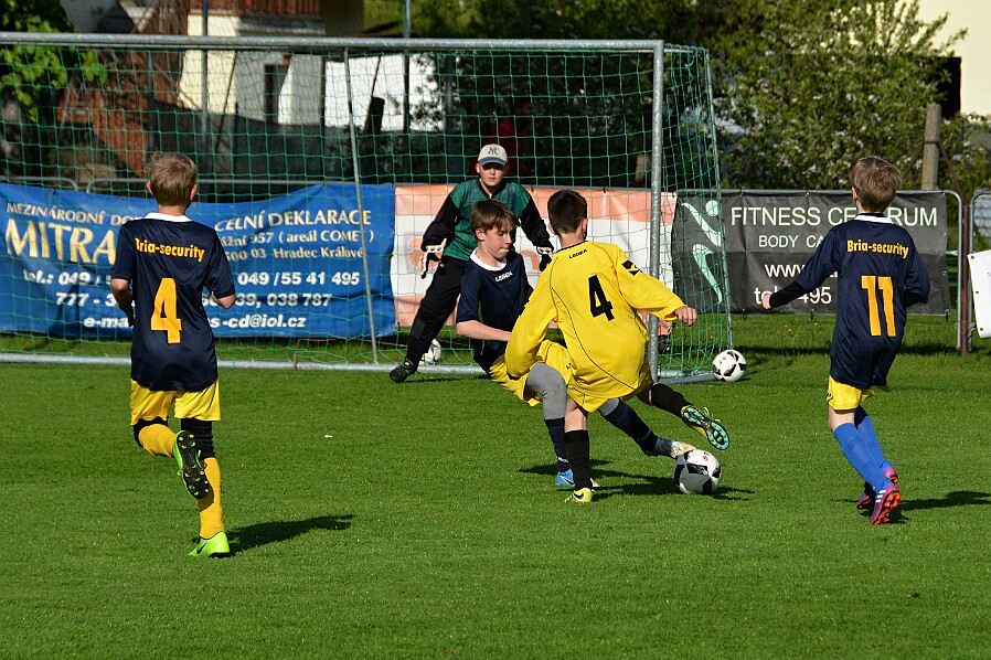 05.09 - Pohár Ladislava Škorpila mladší žáci OFS HK - Kratonohy (žlutá) - Malšova Lhota © M.Lehký
