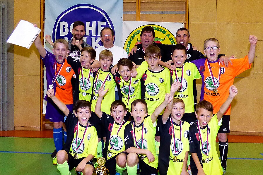 12.09 - ZHL OFS RK - 3.kolo SP - Rokytnice Finále Zimní halové ligy OFS Rychnov - kategorie starší přípravka © P.Reichl, J.Dušek a P.Kumpošt