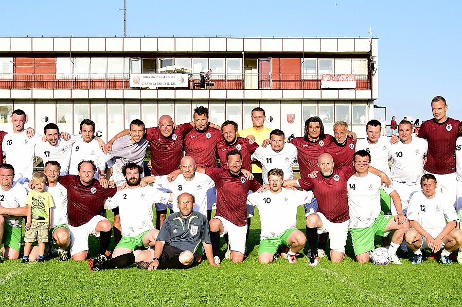Fotbalové utkání - ŠKODA Kvasina - AC Sparta Praha (veteráni)