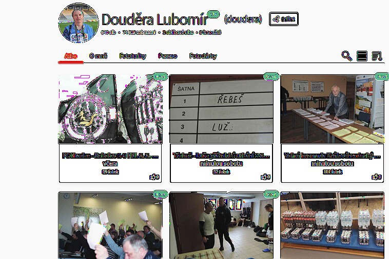 Fotogalerie pana Lubomíra Douděry null