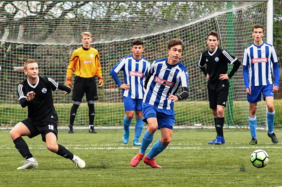 11.03 - ČDD U 19 C - Náchod - Praha Bráník © Michal Gois Česká divize dorostu U19, ročník 2019/2020, 13. kolo, FK Náchod U19 vs ABC Braník 4 : 0
