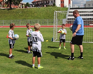 Trénink brankářů s Davidem Holoubkem