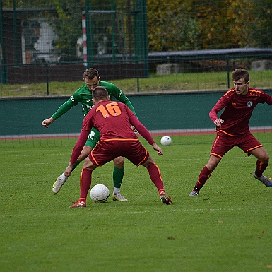 TJ Velké Hamry vs FK Náchod 5 : 0 FORTUNA Divize C, röčník 2021/2022, 12. kolo