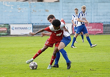 FK Náchod vs TJ Dvůr Králové nad Labem 2 : 2 FORTUNA Divize C, ročník 2022/2023, 7. kolo