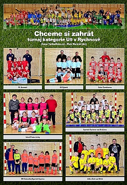 20220324 - Fotbal v kraji - Chceme si zahrát - turnaj U9 v Rychnově