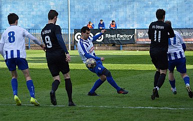 FK Náchod vs FK Čáslav 3-1 FORTUNA Divize C, ročník 2021/2022, 21. kolo