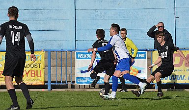 FK Náchod vs FK Čáslav 3-1 FORTUNA Divize C, ročník 2021/2022, 21. kolo