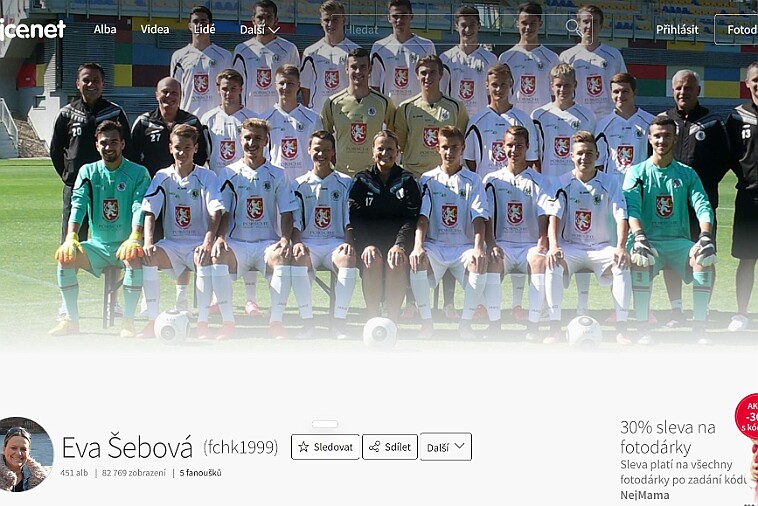 Fotogalerie paní Evy Šebové null