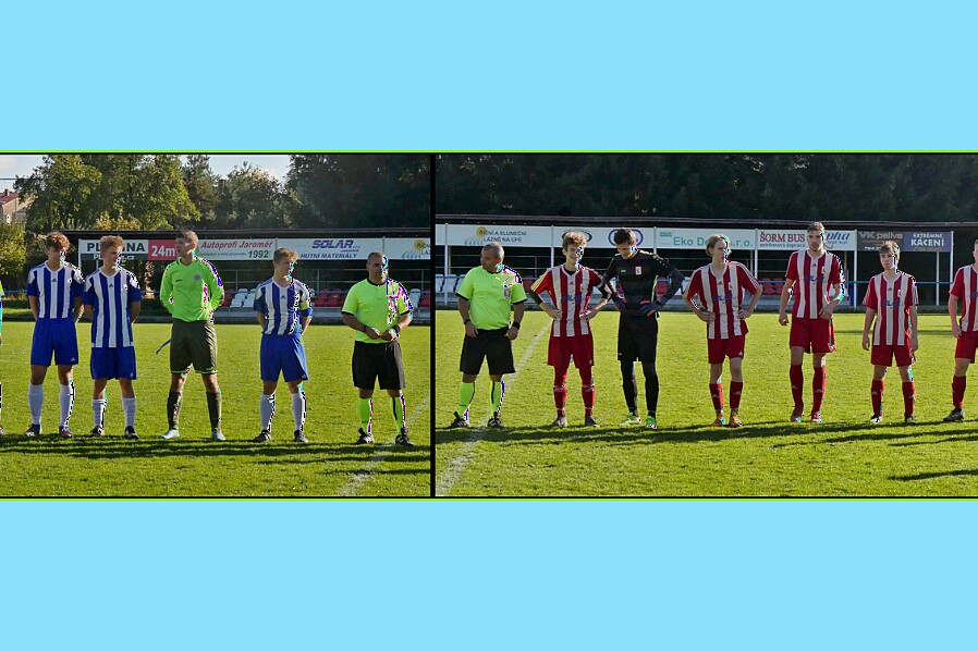 2022 1009 - Jaroměř - Třebechovice - PREMIER STEEL KP SD U19 - ©VM Zápis o utkání © Václav Mlejnek