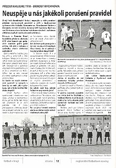 20190417 - Fotbal v kraji - dorost Rychnova