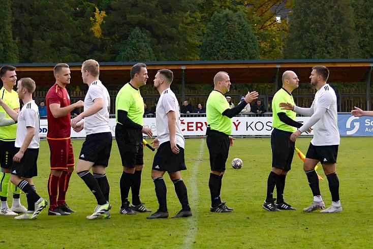 SK Červený Kostelec vs FK Náchod 0-3 VOTROK Krajský přeboe mužů, 13. kolo, ročník 2023-2024