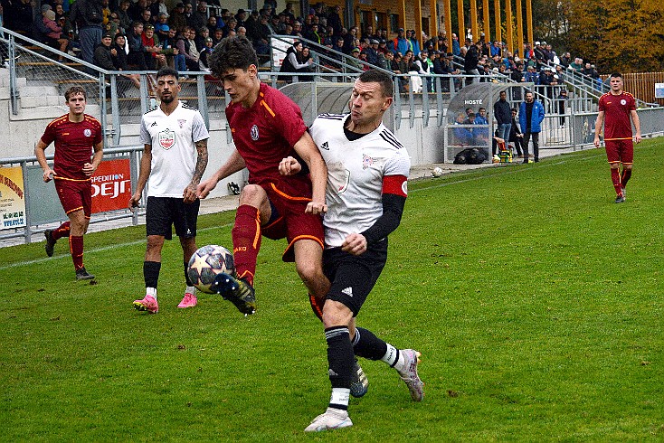 SK Červený Kostelec vs FK Náchod 0-3 VOTROK Krajský přeboe mužů, 13. kolo, ročník 2023-2024