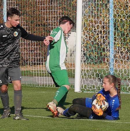 241110 - Jaroměř+Velichovky - Úpice+Rtyně - ČD a VD KP MD U17 sk. B - ©VM