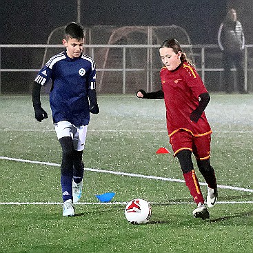 241114 - Dobruška - utkání dívek KH a LB vs. výběr OFS RK U13 - ©PR- 242