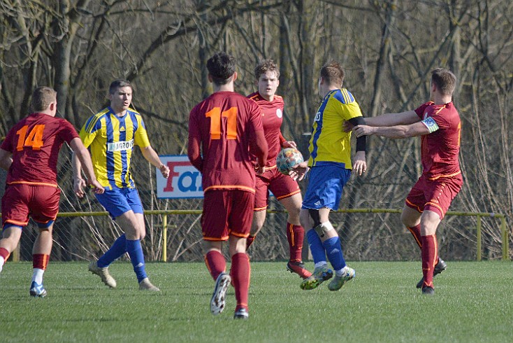 SK Česká Skalice vs FK Náchod 1-1 VOTROK Krajský přebor, 18. kolo, ročník 2023-2024