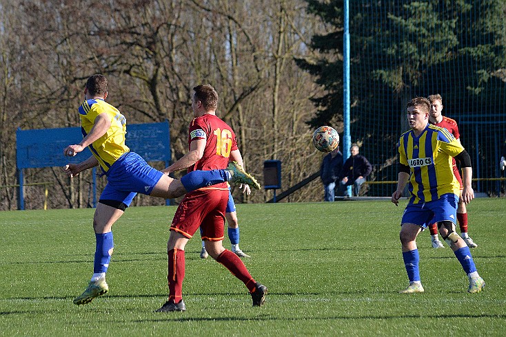 SK Česká Skalice vs FK Náchod 1-1 VOTROK Krajský přebor, 18. kolo, ročník 2023-2024