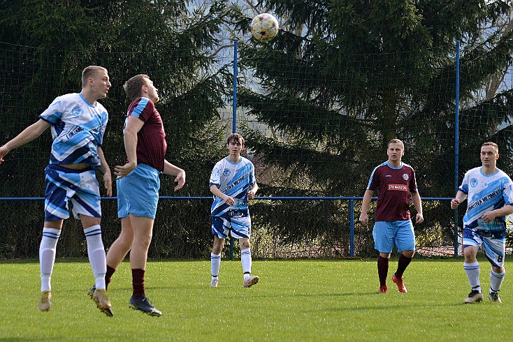 TJ Lokomotiva Meziměstí vs FK Náchod B 3-4 JAKO 1. B třída mužů, sk. B, 17. kolo, ročník 2023-2024