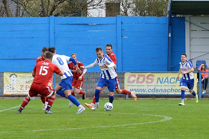 FK Náchod vs SK Libčany 5-2 VOTROK Krajský přebor mužů, 21. kolo, ročník 2023-2024