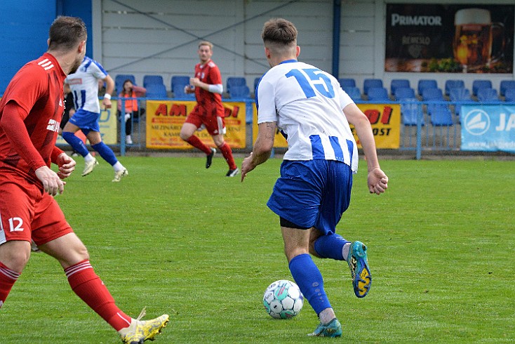 FK Náchod vs SK Libčany 5-2 VOTROK Krajský přebor mužů, 21. kolo, ročník 2023-2024