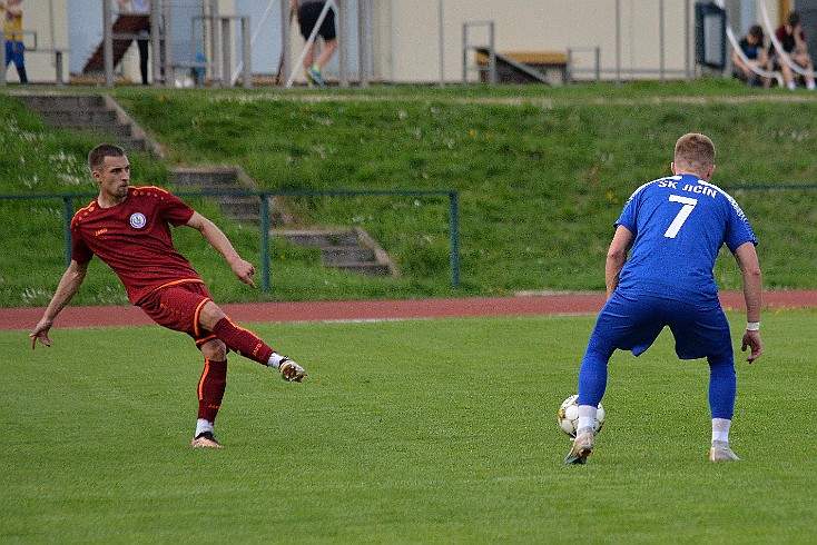 FK Jičín vs FK Náchod 0-3 VOTROK Krajský přebor mužů, 22. kolo, ročník 2023-2024