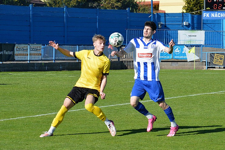 FK Náchod B vs TJ Slavoj Teplice nad Metují 6-2 JAKO 1. B třída mužů, sk. B, 20. kolo, ročník 2023-2024