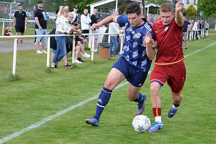 TJ Sokol Třebeš vs FK Náchod 0-3 VOTROK Krajský přebor mužů, 24. kolo, ročník 2023-2024