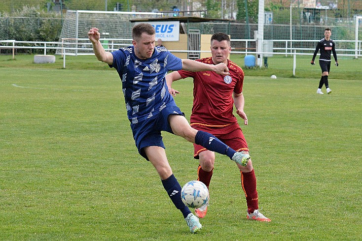 TJ Sokol Třebeš vs FK Náchod 0-3 VOTROK Krajský přebor mužů, 24. kolo, ročník 2023-2024