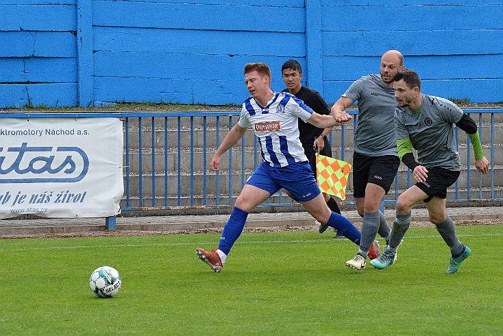 FK Náchod B vs TJ Sokol Javornice 6-0 JAKO 1. B třída mužů, sk. B, 14. kolo, ročník 2023-2024