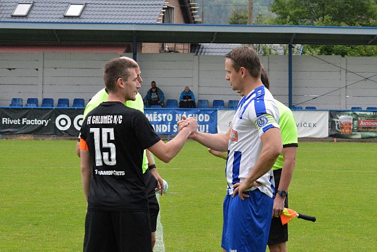 FK Náchod vs FK Chlumec nad Cidlinou B 1-1 VOTROK Krajský přebor mužů,, 26. kolo, ročník 2023-2024