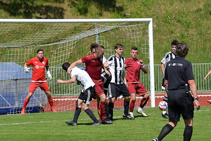 FC Spartak Rychnov nad Kněžnou vs FK Náchod 2-2 VOTROK Krajský přebor mužů, 27. kolo, ročník 2023-2024