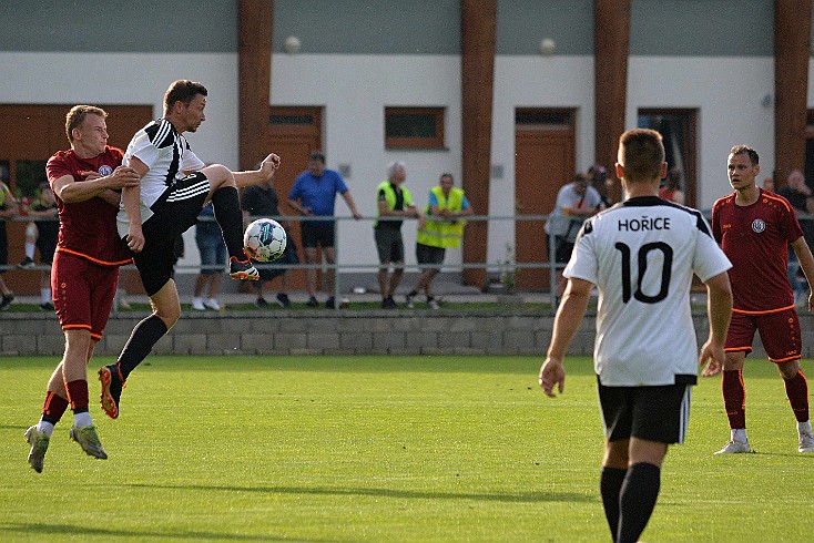 TJ Jiskra Hořice vs FK Náchod 5-6 VOTROK Krajský přebor mužů, 16. kolo, ročník 2023-2024