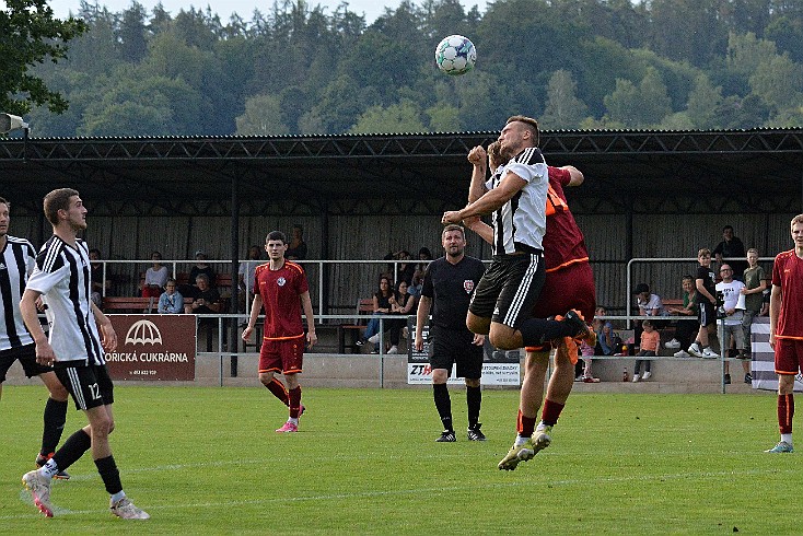 TJ Jiskra Hořice vs FK Náchod 5-6 VOTROK Krajský přebor mužů, 16. kolo, ročník 2023-2024