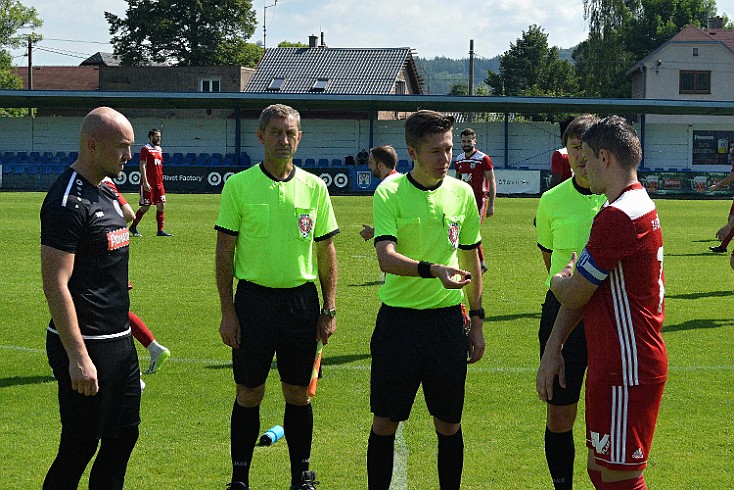 FK Náchod vs TJ Dvůr Králové nad Labem 3-1 VOTROK Krajský přebor mužů, 30. kolo, ročník 2023-2024