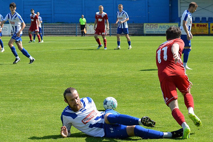 FK Náchod vs TJ Dvůr Králové nad Labem 3-1 VOTROK Krajský přebor mužů, 30. kolo, ročník 2023-2024