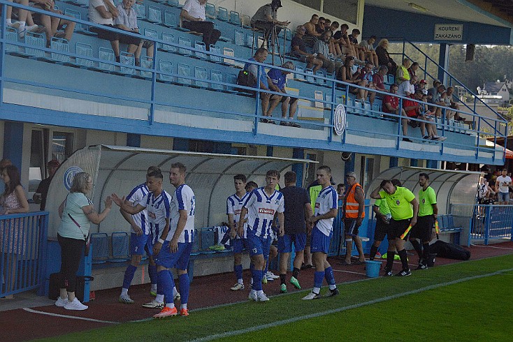 FK Náchod vs SK Červený Kostelec 1-0 5. liga, ročník 2024/2025, 1. kolo