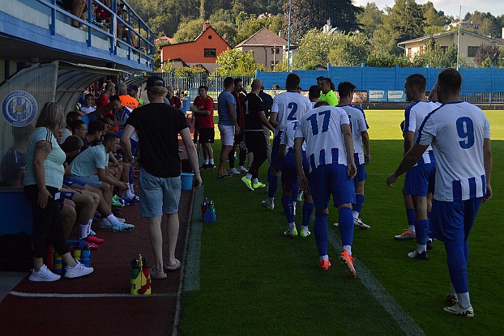 FK Náchod vs SK Červený Kostelec 1-0 5. liga, ročník 2024/2025, 1. kolo