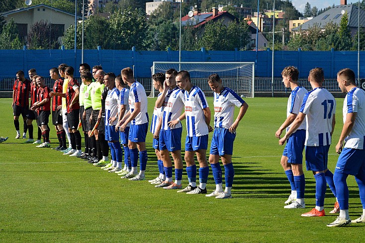 FK Náchod vs SK Červený Kostelec 1-0 5. liga, ročník 2024/2025, 1. kolo