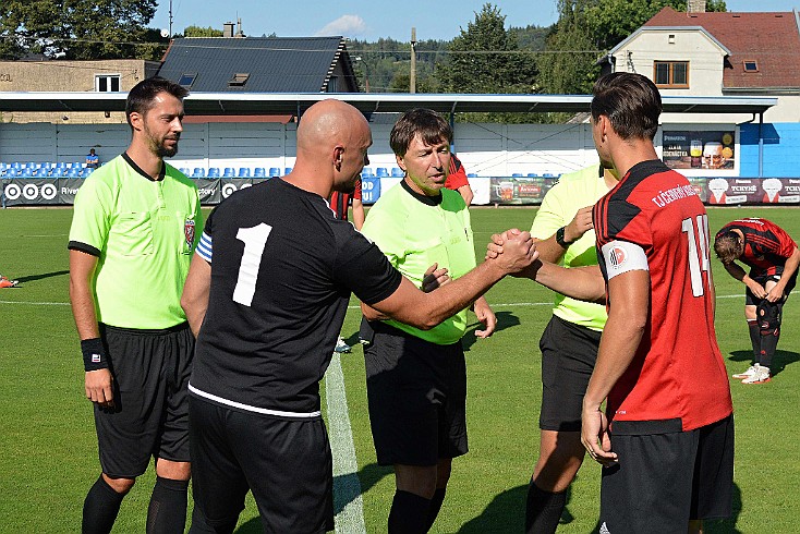 FK Náchod vs SK Červený Kostelec 1-0 5. liga, ročník 2024/2025, 1. kolo