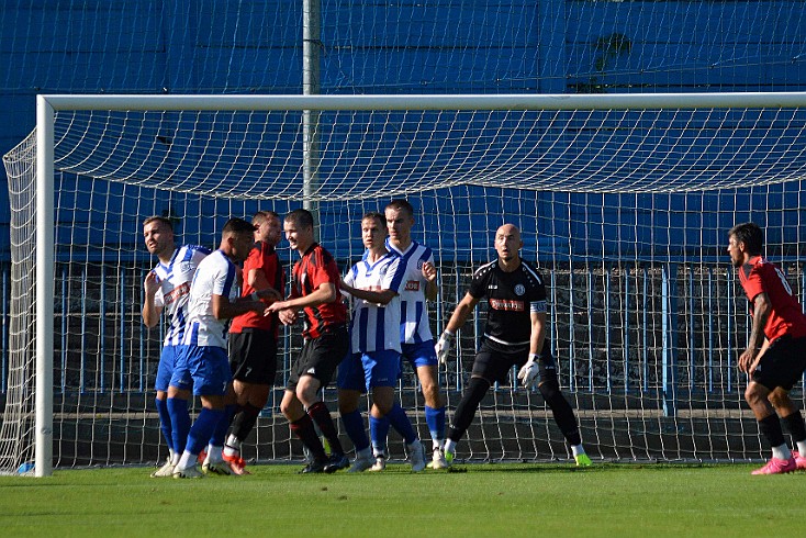 FK Náchod vs SK Červený Kostelec 1-0 5. liga, ročník 2024/2025, 1. kolo