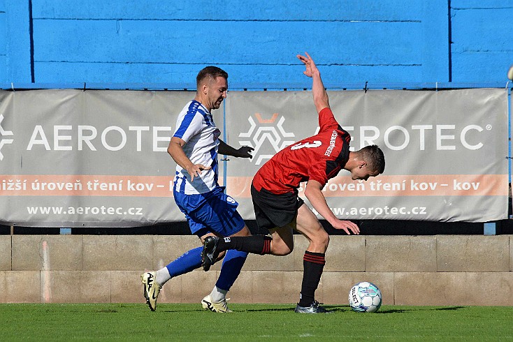 FK Náchod vs SK Červený Kostelec 1-0 5. liga, ročník 2024/2025, 1. kolo