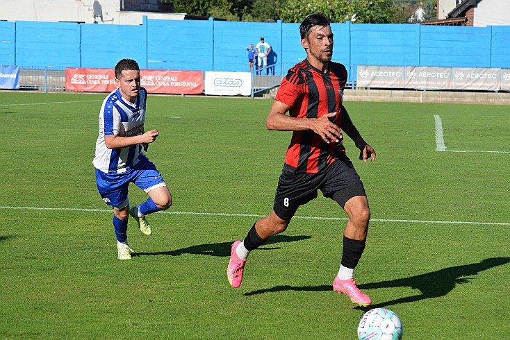 FK Náchod vs SK Červený Kostelec 1-0 5. liga, ročník 2024/2025, 1. kolo