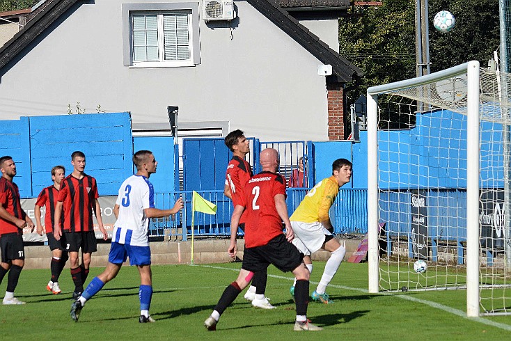 FK Náchod vs SK Červený Kostelec 1-0 5. liga, ročník 2024/2025, 1. kolo