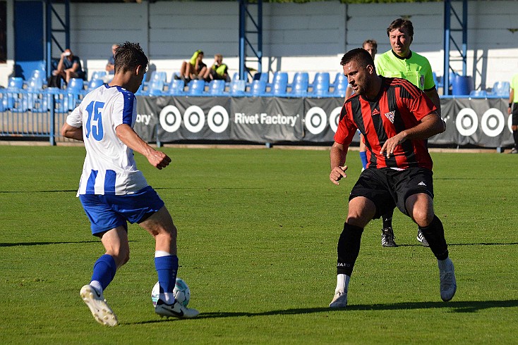 FK Náchod vs SK Červený Kostelec 1-0 5. liga, ročník 2024/2025, 1. kolo