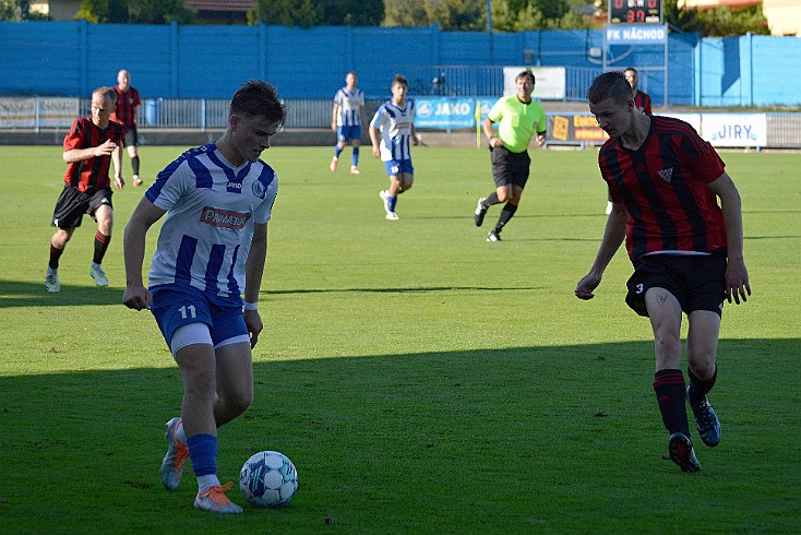 FK Náchod vs SK Červený Kostelec 1-0 5. liga, ročník 2024/2025, 1. kolo